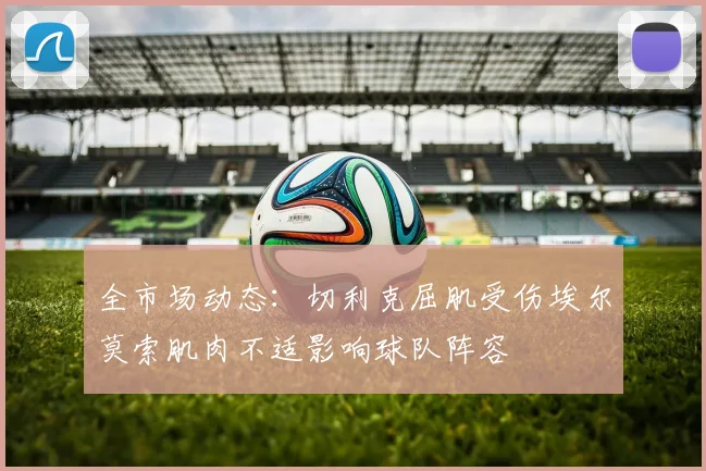 全市场动态：切利克屈肌受伤埃尔莫索肌肉不适影响球队阵容